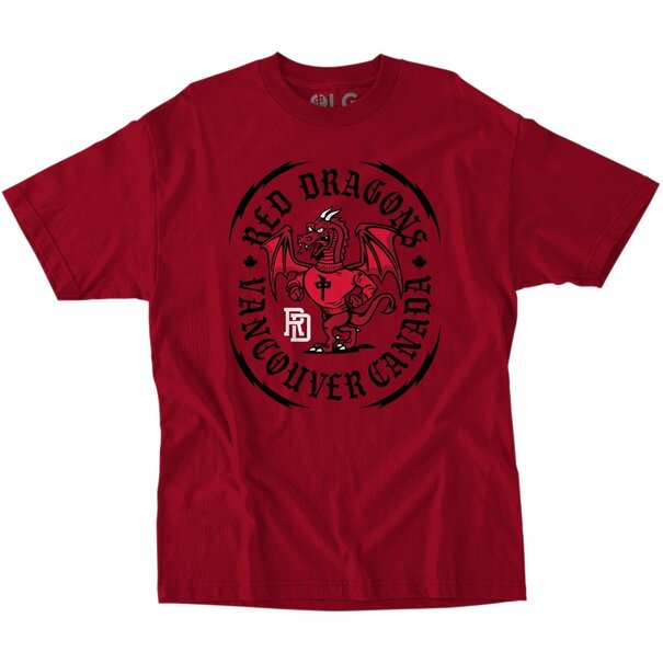 Red Dragon Apparel RDS T-Shirt VBC Dragon Cardinal