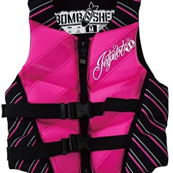 Jet Pilot Jet Pilot Womens bombshell Vest-Pink - CCGA