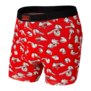 Saxx Ultra Boxer Brief Fly-Red Misfortune Cookie