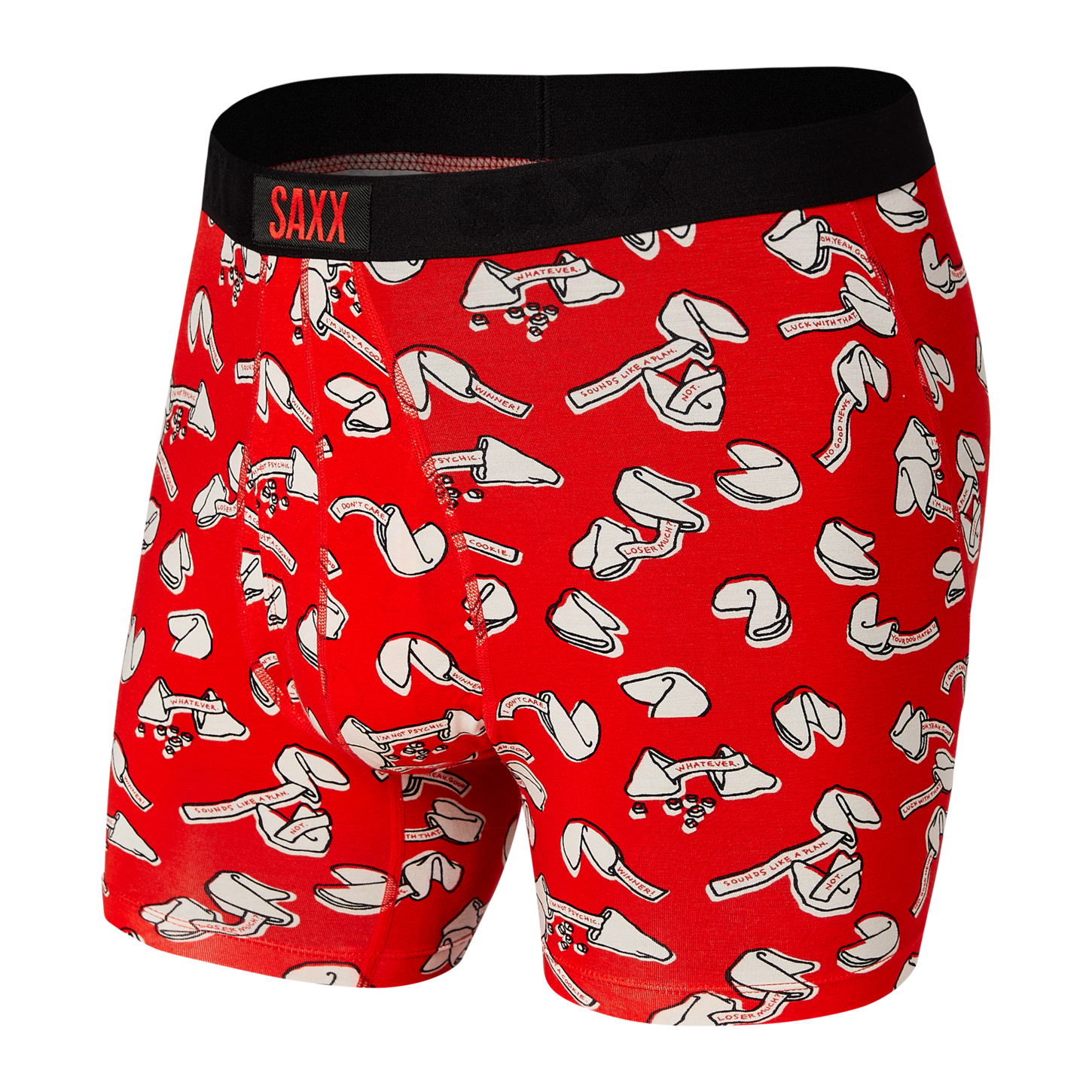 Saxx Ultra Boxer Brief Fly-Red Misfortune Cookie - Medicine Hat-The  Boarding House