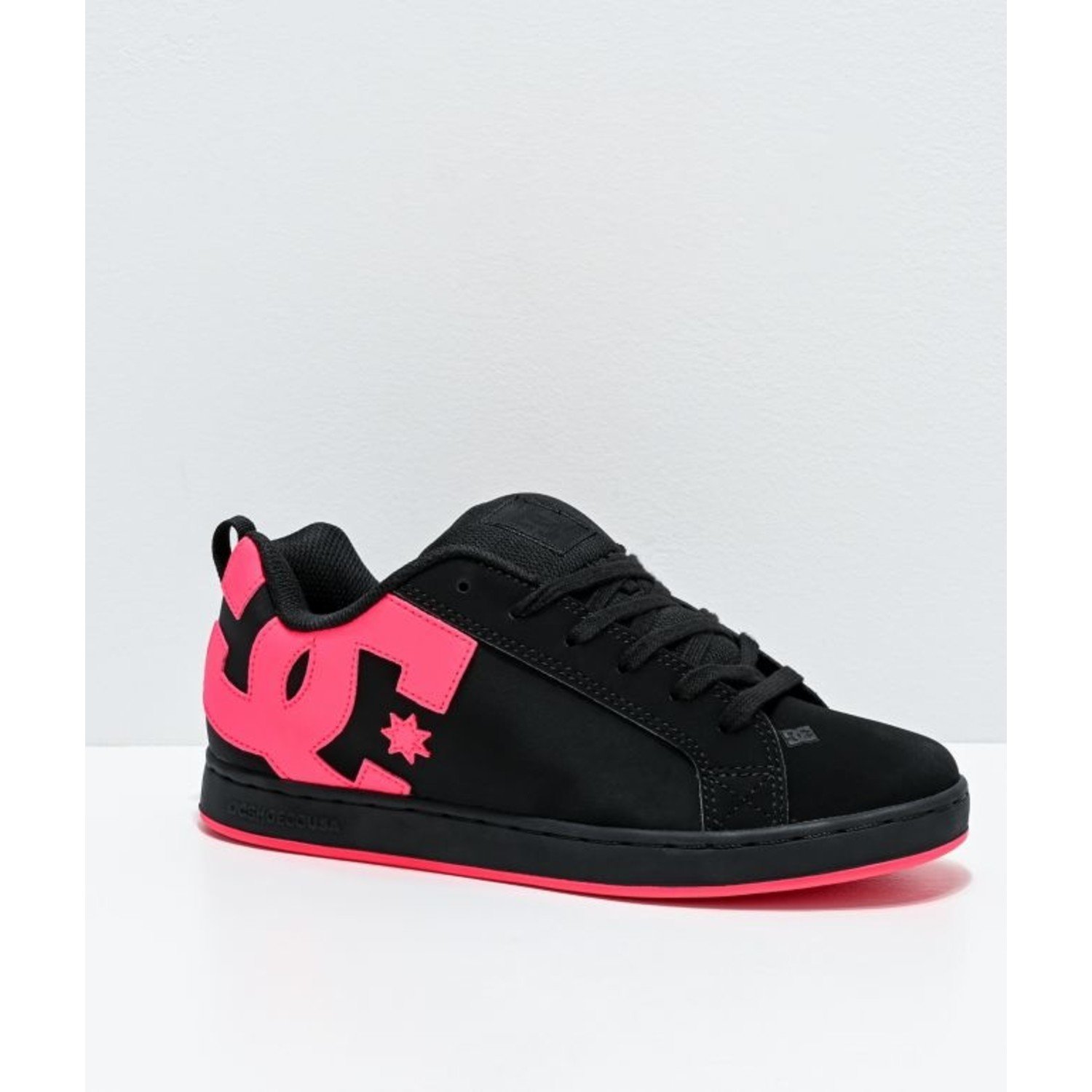 DC Shoes Girls Court Graffik-Black/Pink - Medicine Hat-The Boarding House