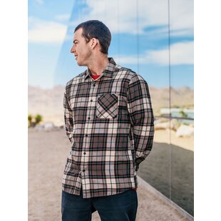 Volcom Caden Plaid LS: BCS