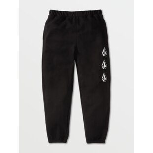 Volcom Iconic Stone Fleece Pant: Black