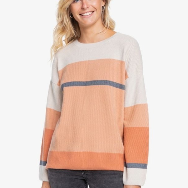 ROXY Roxy:  Metro Sound Sweater- Tapioca