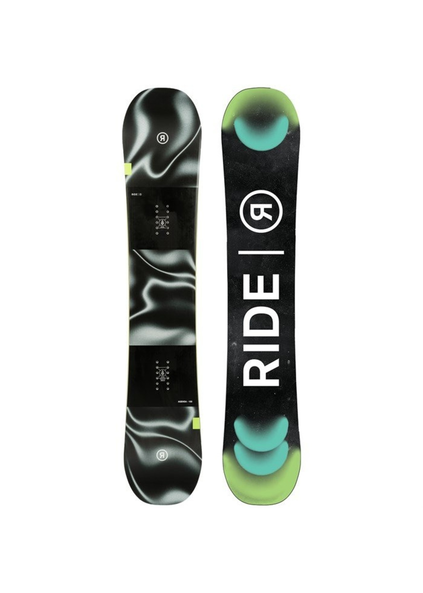 Ride Snowboards Ride Mens Agenda: All-Mount/Park Intro Twin Board: