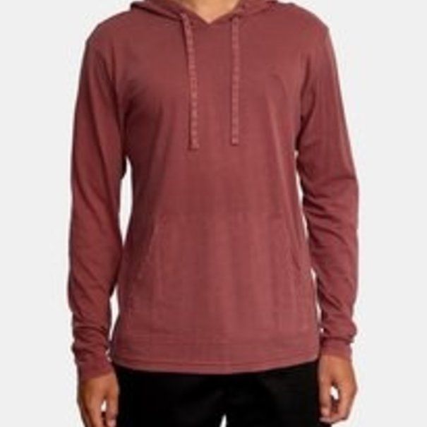 RVCA Mens Pigment Hooded Sweater: