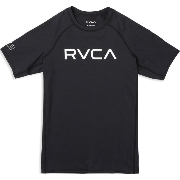 RVCA Boys Short Sleeve Rashguard: