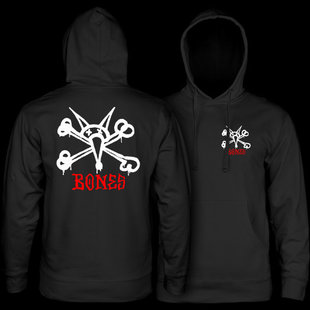 Powell Peralta Hoody- Rat Bones: Black