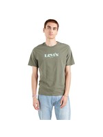 Levis Levis Graphic  Relaxed Fit Tee: Dusty Olive