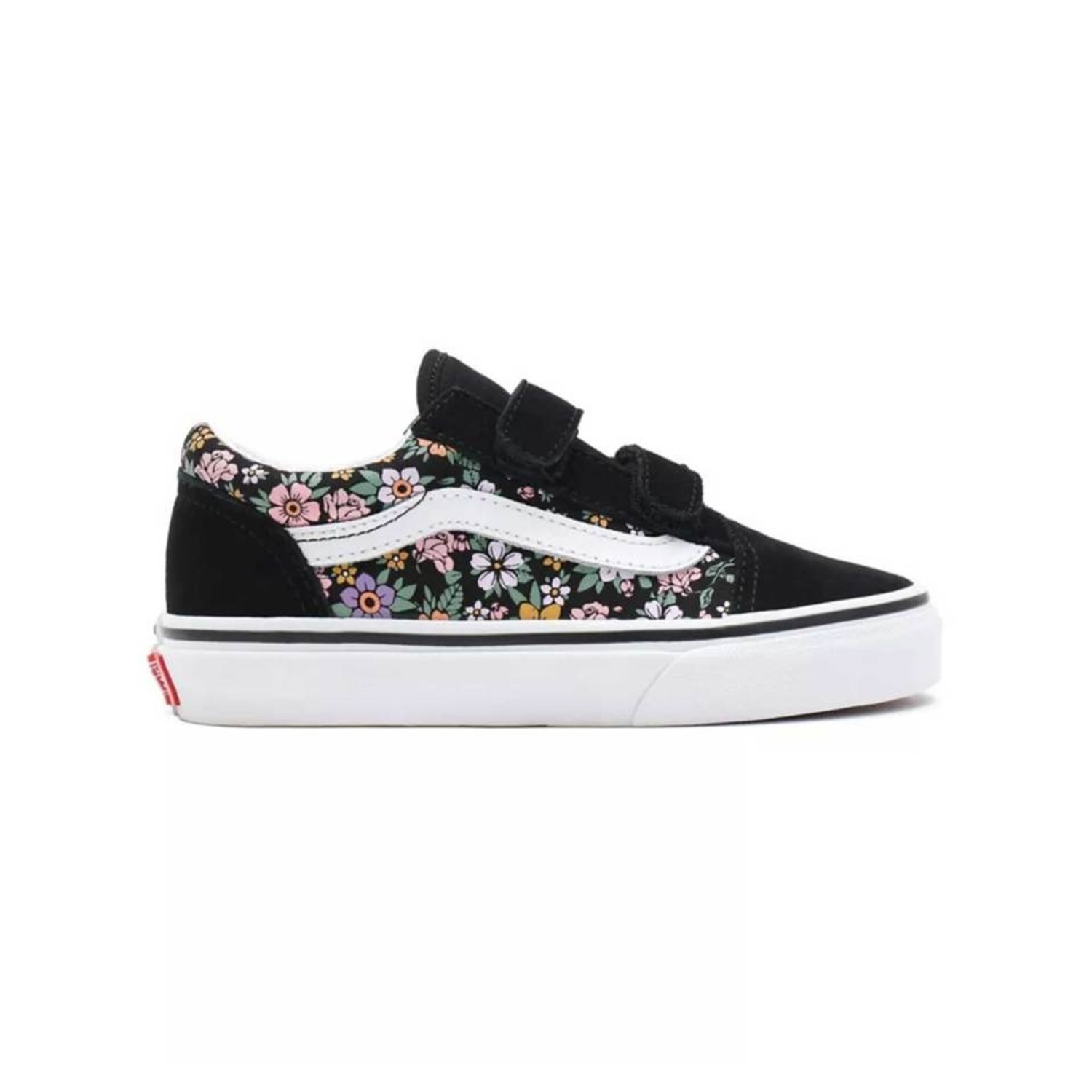 Floral low hot sale top vans