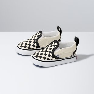 Vans Toddler Slip-On Checkerboard b/w
