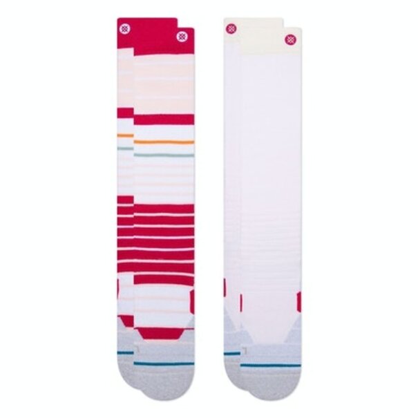 STANCE SOCKS Stance 2-Pack Pink Promise  SNOW Over-The-Calf socks: