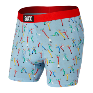 Saxx Underwear Ultra Boxer Brief Fly Blue Windy McWinderson