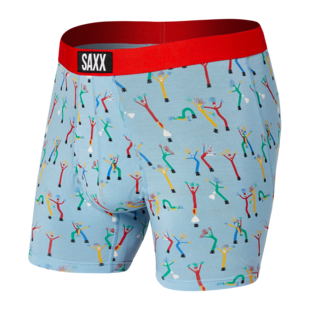 Saxx Underwear Ultra Boxer Brief Fly Blue Windy McWinderson