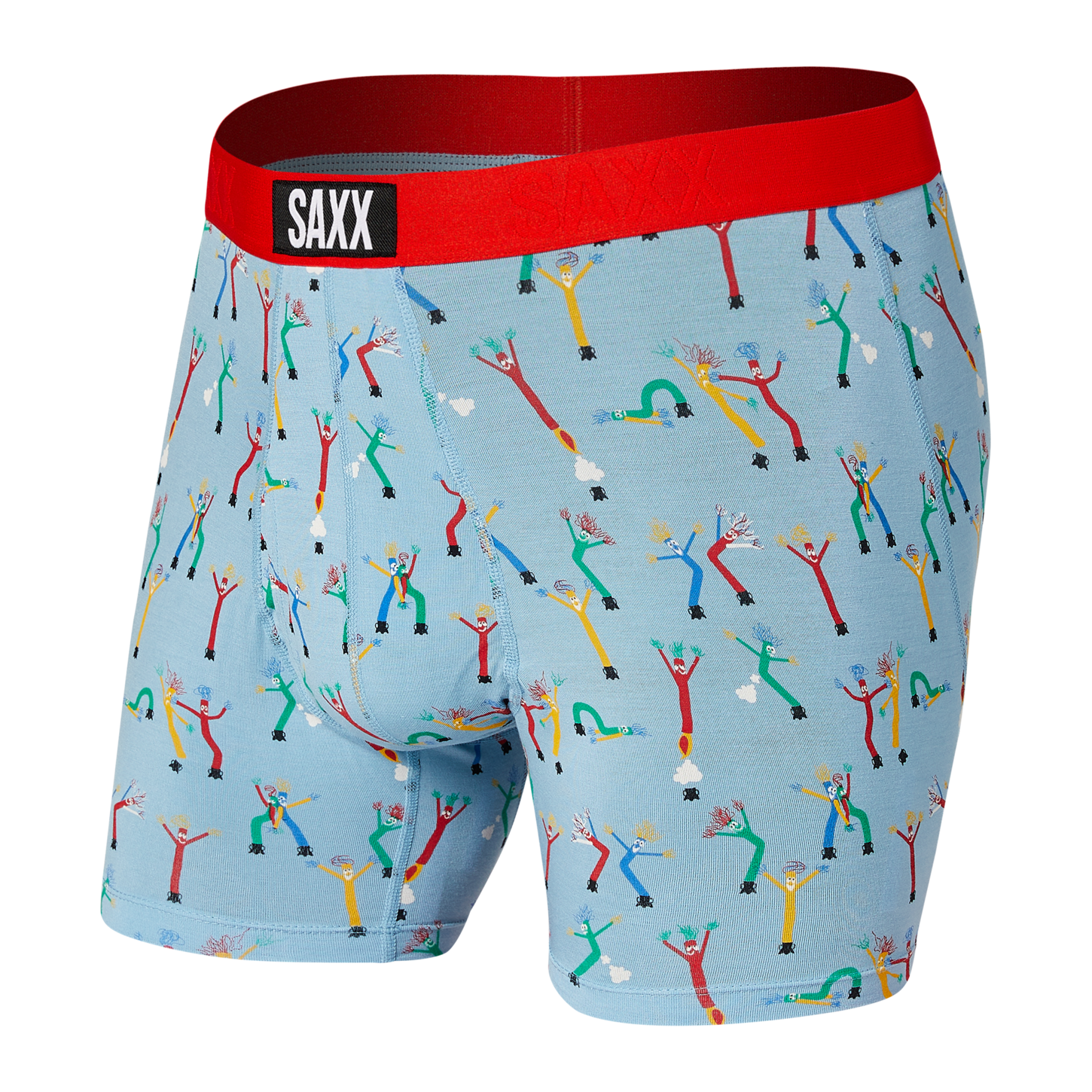 Saxx Underwear Ultra Boxer Brief Fly Blue Windy McWinderson