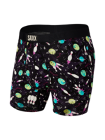 SAXX UNDERWEAR Saxx Underwear Ultra Boxer Brief Ultra Fly Black Cosmic Bowling