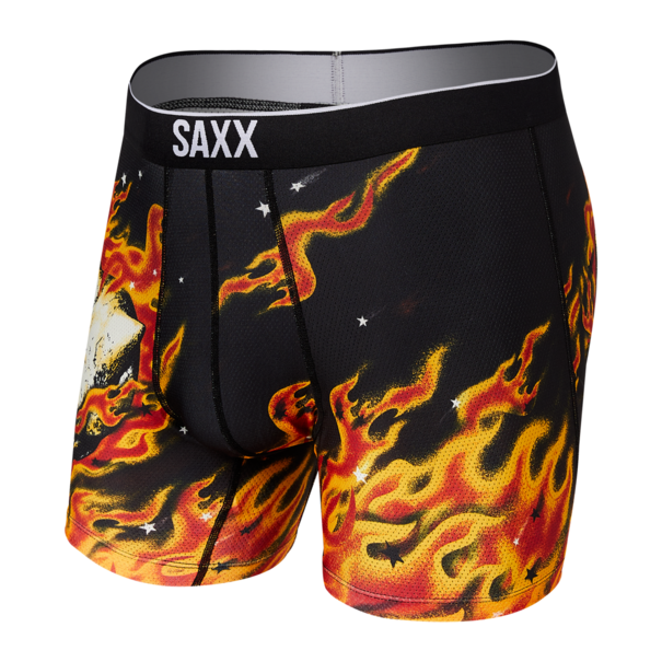 SAXX Underwear Saxx Volt Boxer Brief Flame Skull