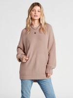 Volcom Volcom Women's Fresh Fuzz Sweater Mauve