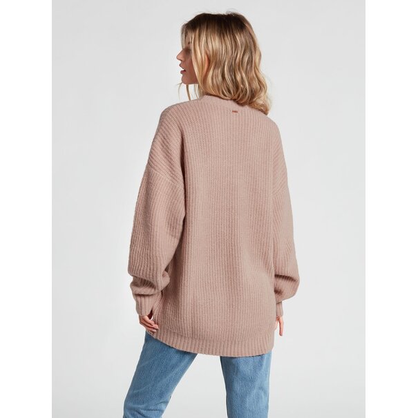 Volcom Volcom Women's Fresh Fuzz Sweater Mauve