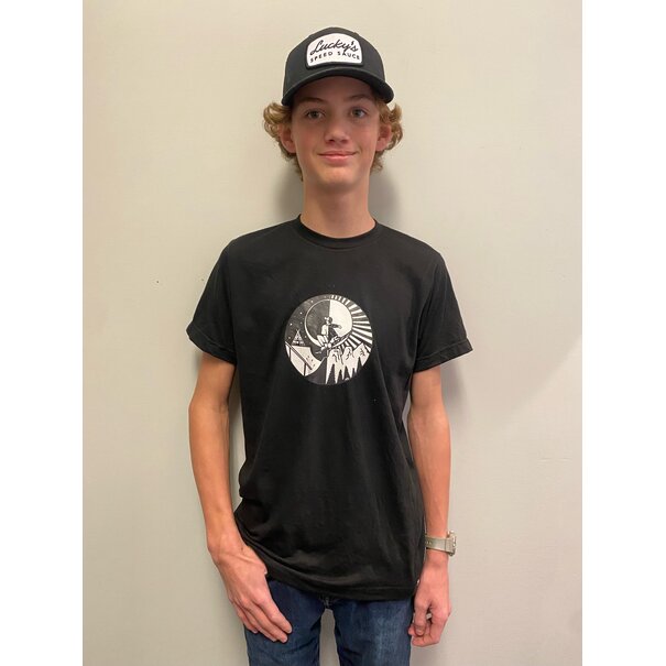 THE BOARDING HOUSE Boarding House T-shirt Black