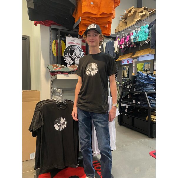 THE BOARDING HOUSE Boarding House T-shirt Black