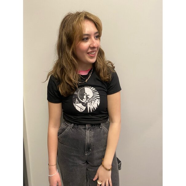 THE BOARDING HOUSE Womens Boarding House T-shirt Black