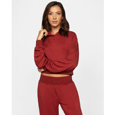 RVCA Rise Up Hoodie Rosewood