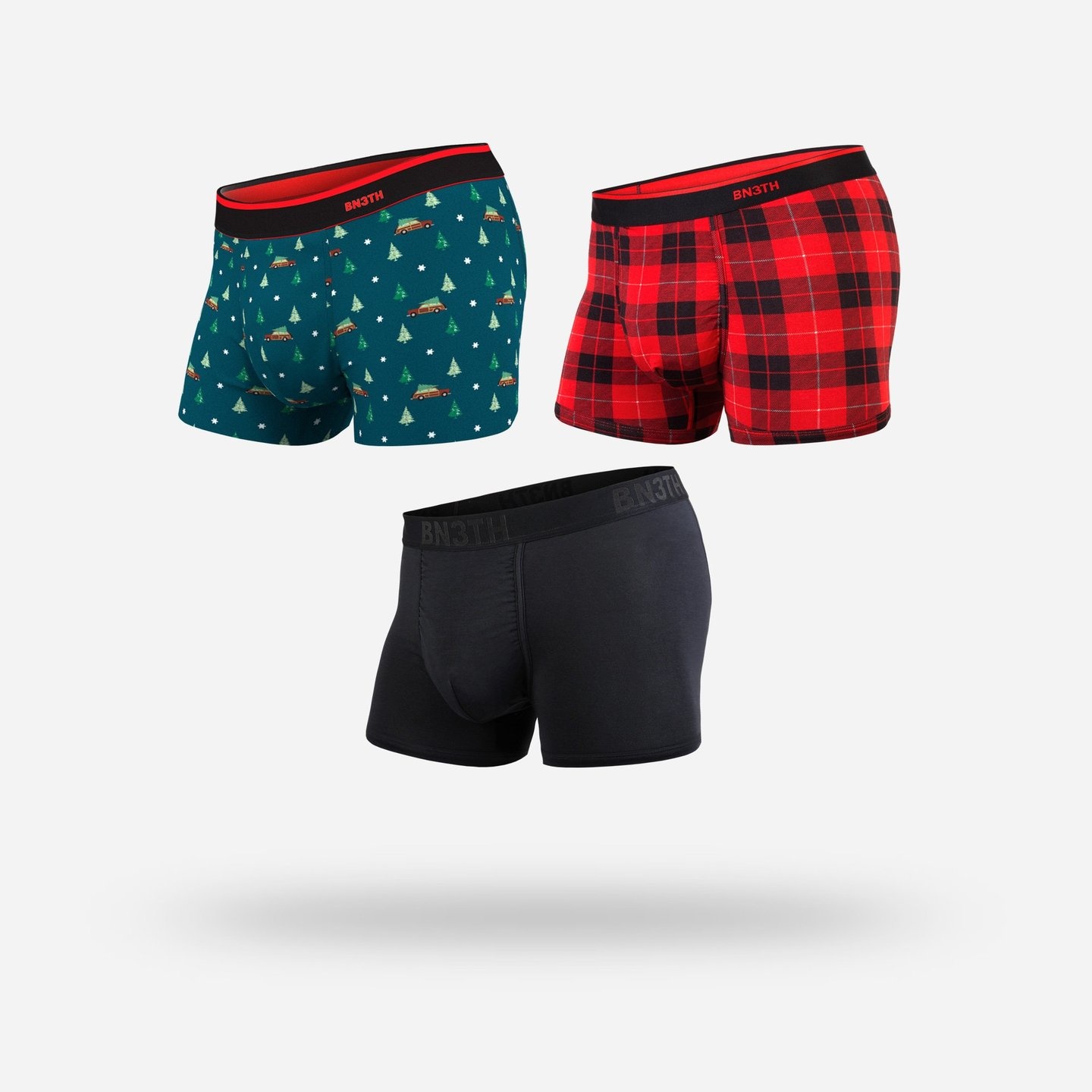 Bambody Absorbent Boyshort: Classic Fit Trunk Style Underwear for