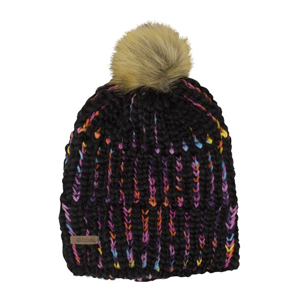 Coal Headwear Coal The Ava Hand Knit Rainbow Beanie