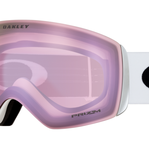 Oakley Flight Deck Factory Pilot White With Prizm Snow Hi Pink Lenses