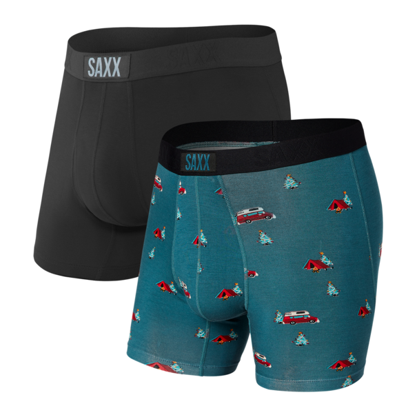 SAXX Underwear Ultra Boxer Brief Fly 2 Pack