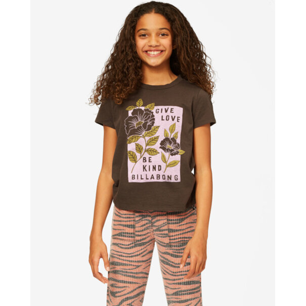 BILLABONG Billabong Girls' Give Love Boyfriend T-Shirt