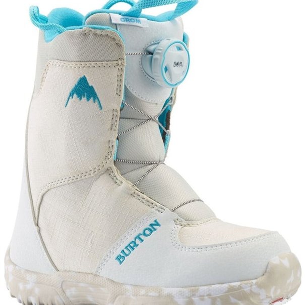 Burton Snowboards Mini Grom BOA Boots / White