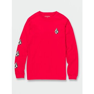 Iconic Stone Long Sleeve / Red