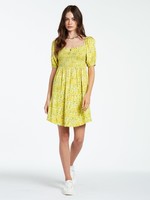 Volcom Women's Wanna Have Sun Dress / Lime