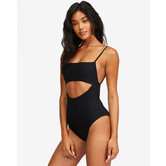 Sol Searcher Cut-Out One Piece Swimsuit