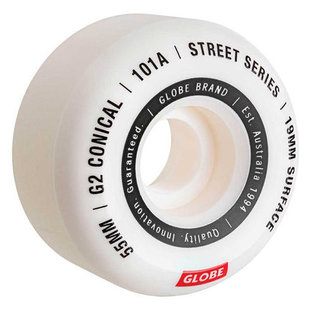 G2 Conical Street Wheel White 53mm