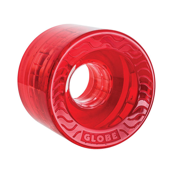 GLOBE Globe Retro Flex Cruiser Wheel- Clear Red