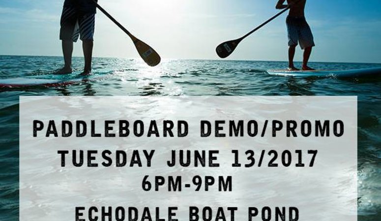 Free Paddle at Echodale.