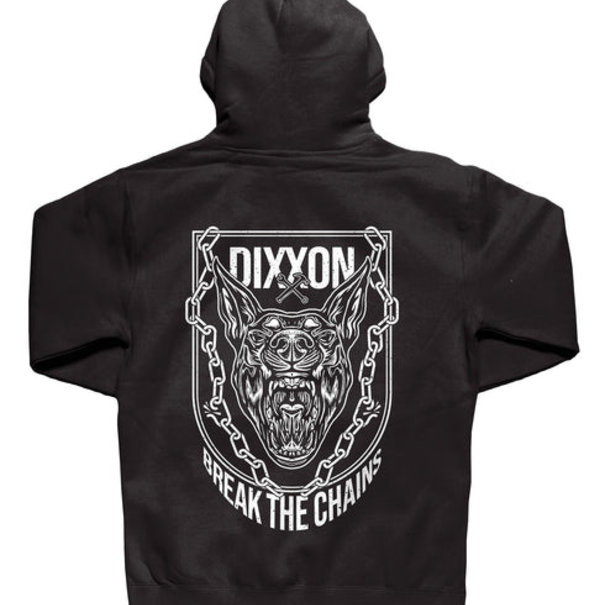 Dixxon Break The Chains Zip Hoodie Black
