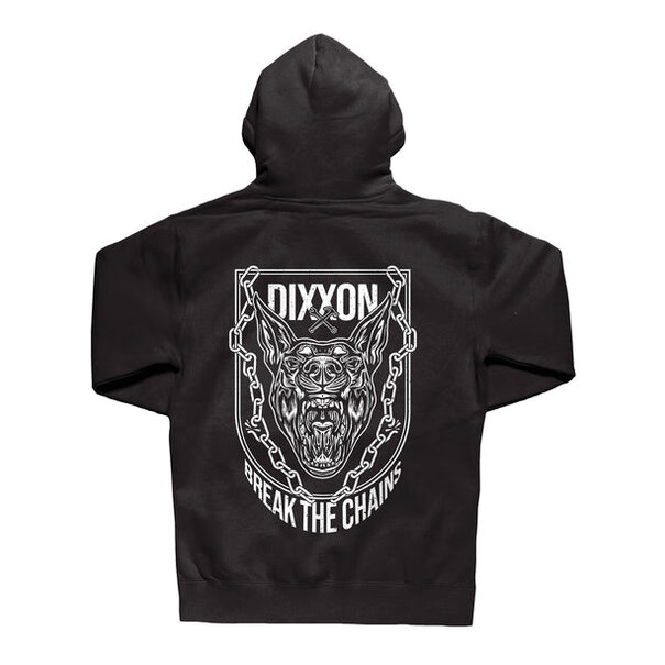 Dixxon Break The Chains Zip Hoodie Black