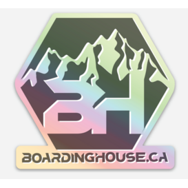 Boarding House Stickers - Holographic 3"