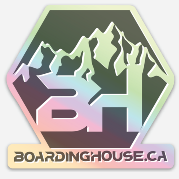 THE BOARDING HOUSE Boarding House Stickers - Holographic 3"