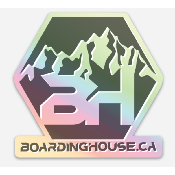 THE BOARDING HOUSE Boarding House Stickers - Holographic 3"