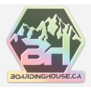 Boarding House Stickers - Holographic 3"