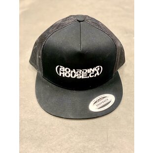 Boarding House Trucker Cap - Black/Black