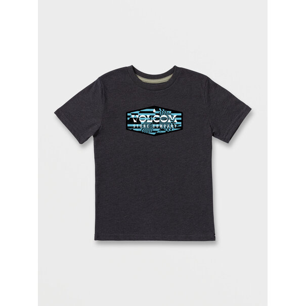 Volcom Waverstone S/S Tee Dark Black Heather