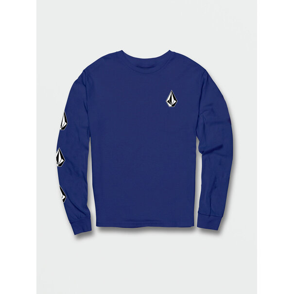 Volcom Iconic Stone L/S Tee Blueprint