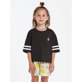Girls Truly Stoked Tee Black