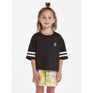 Girls Truly Stoked Tee Black